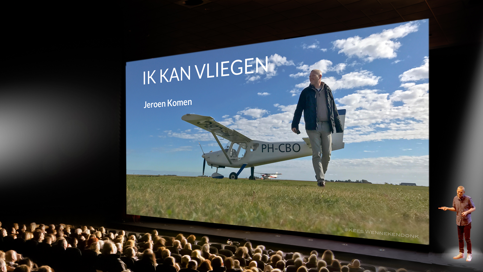 Live multimedia theatershow 'Ik kan vliegen'